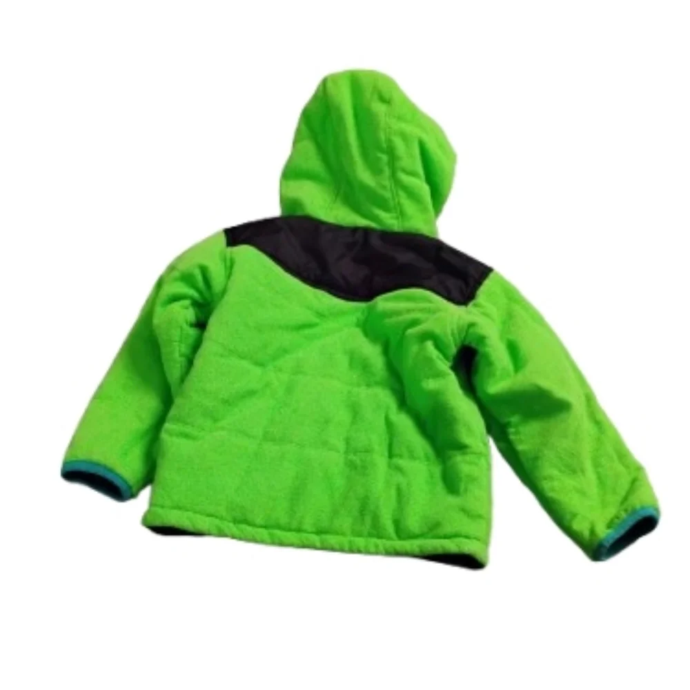 The North Face Boys Reversible True Or False Hooded Jacket Sz 3T